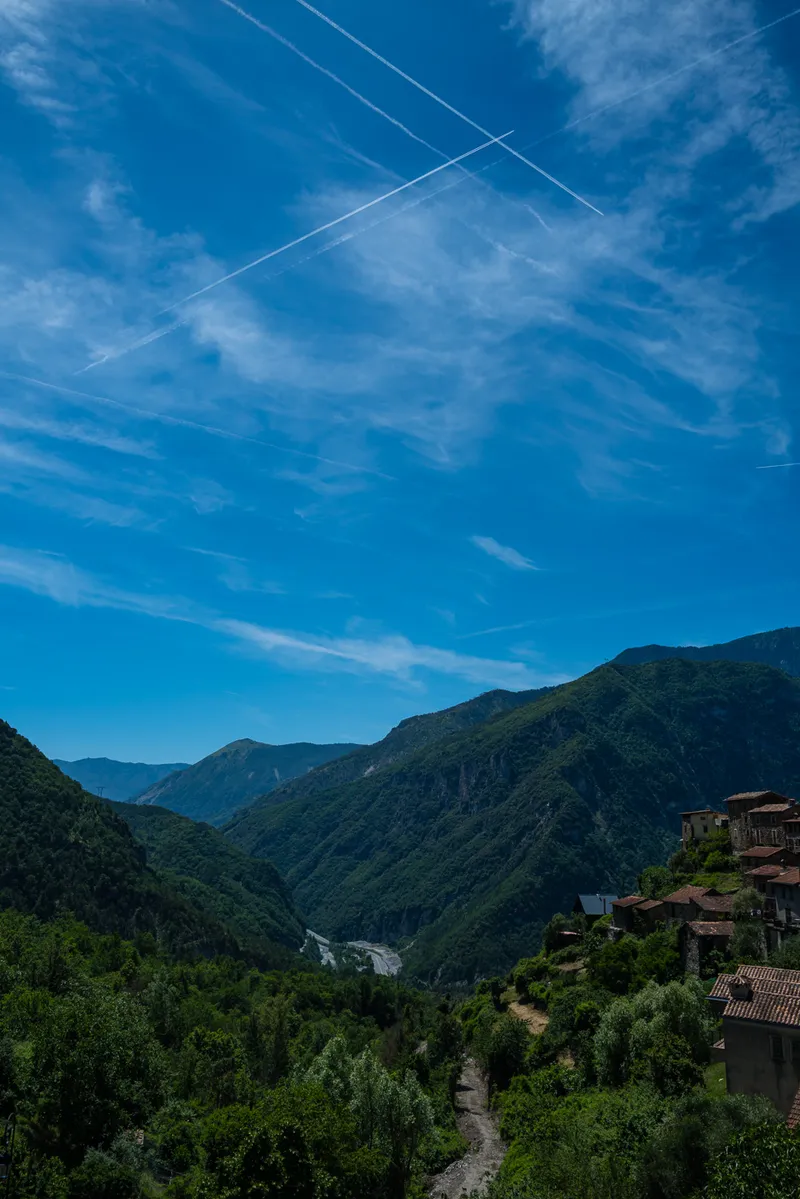 Last view of Marie village before leaving, Alpes-Maritimes, Leica Q2