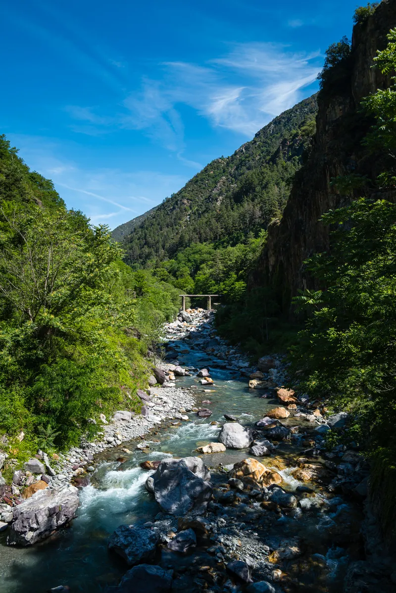Saint-Sauveur-sur-Tinée in the lower Tinée valley, Alpes-Maritimes, Leica Q2