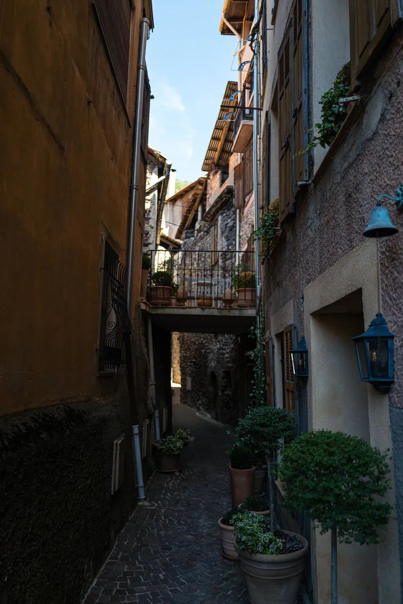 Old stone quarter of Saint-Sauveur-sur-Tinée, Tinée valley, Alpes-Maritimes, Leica Q2