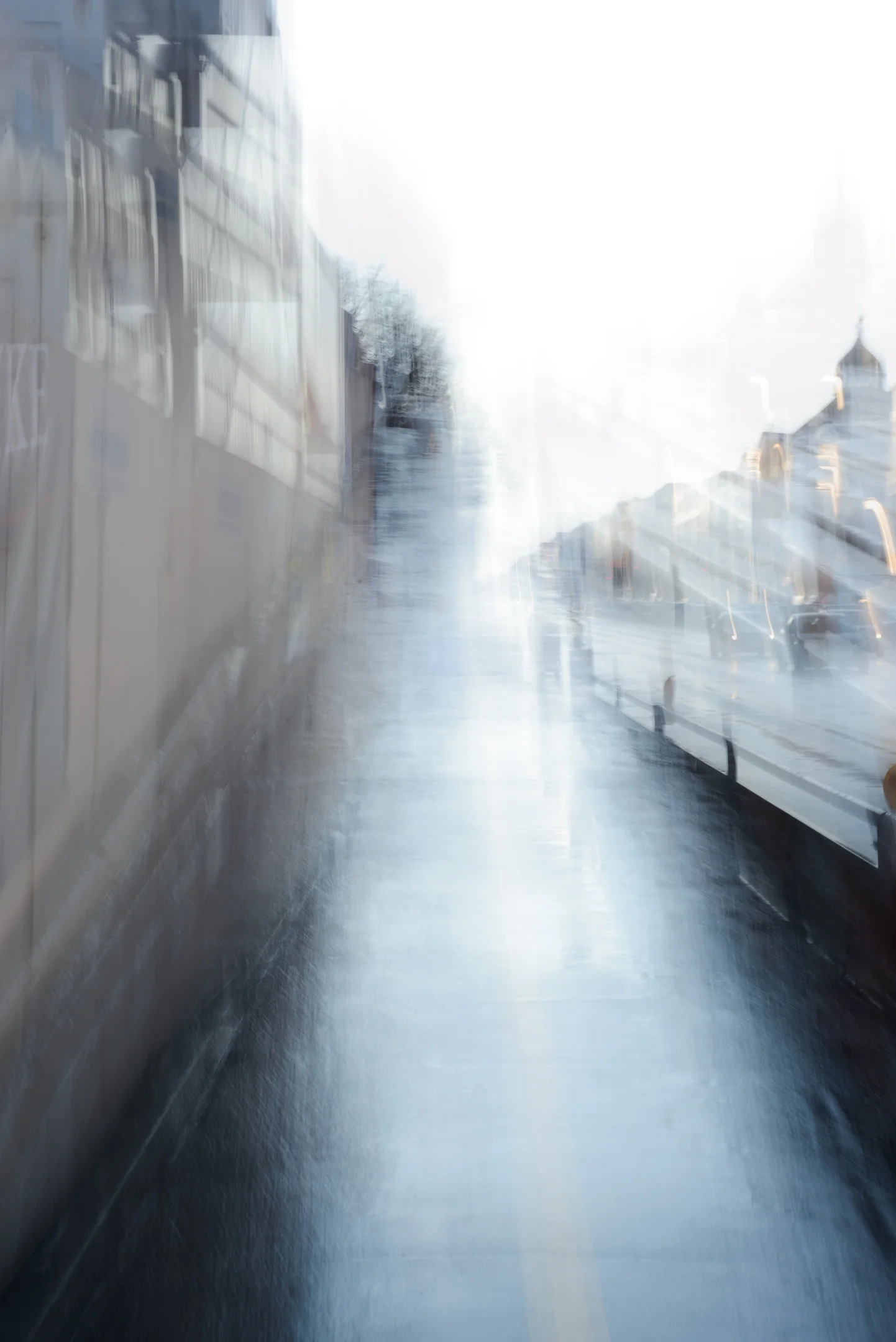 Regung II — abstract multiple exposure fine art print of Berlin by Markus H. Green