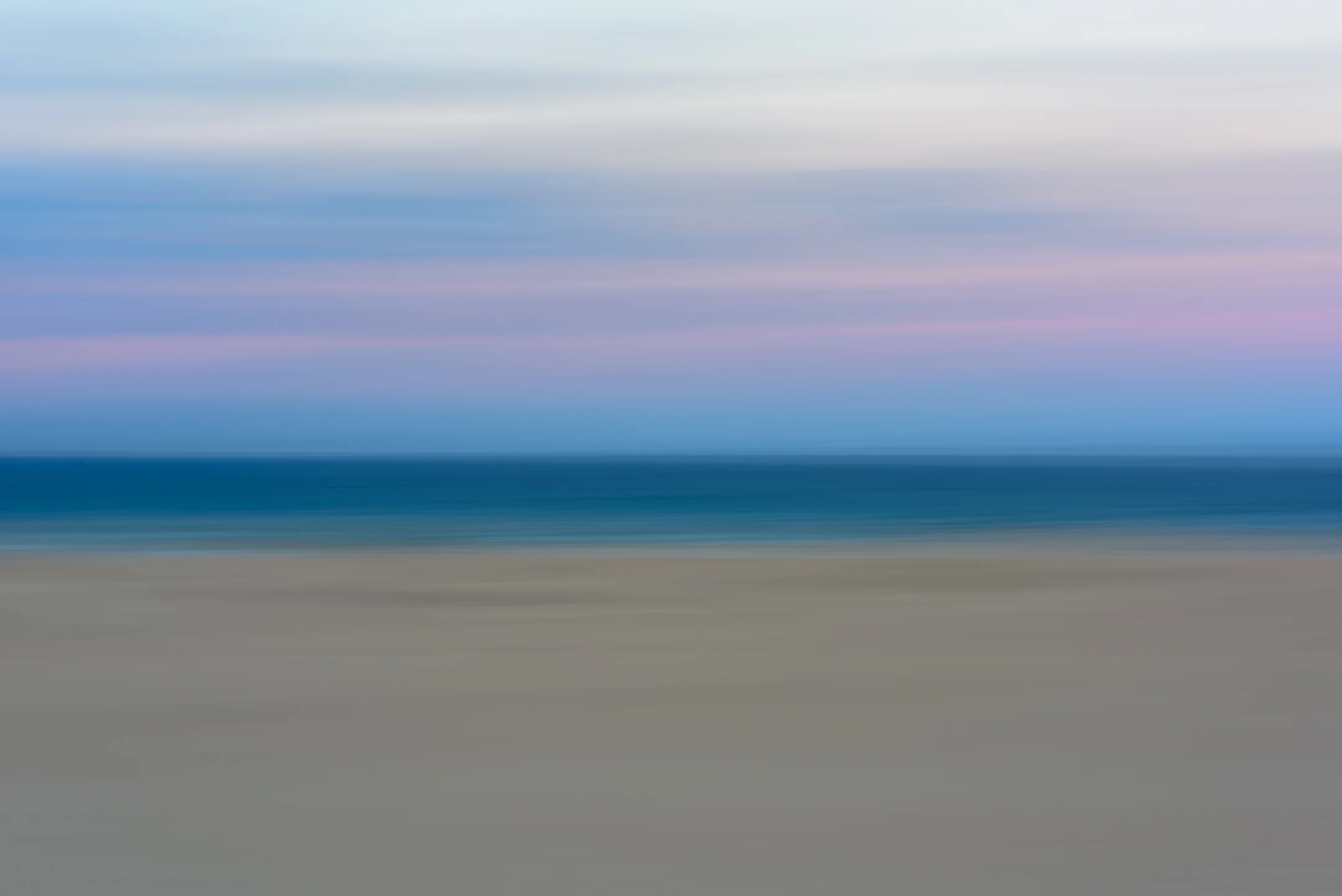 Raya — minimalist fine art print of Fuerteventura, where sky, beach, and ocean meet at the horizon, by Markus H. Green